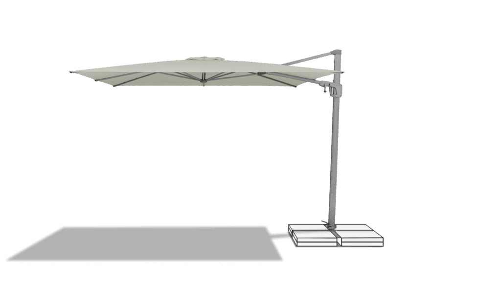 Suncomfort Ampelschirm Sunflex 300x300cm
