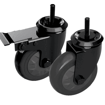 Big Green Egg 2er Set Schwenkrollen
