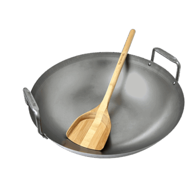 Big Green Egg Grill-Wok aus Carbonstahl