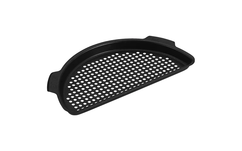 Big Green Egg gelochter halbrunder Rost