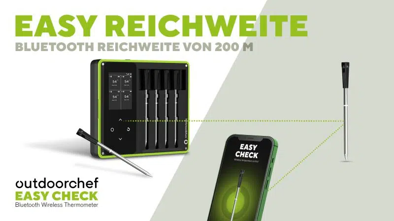 Outdoorchef Easy Check Wireless Grillthermometer Quadro