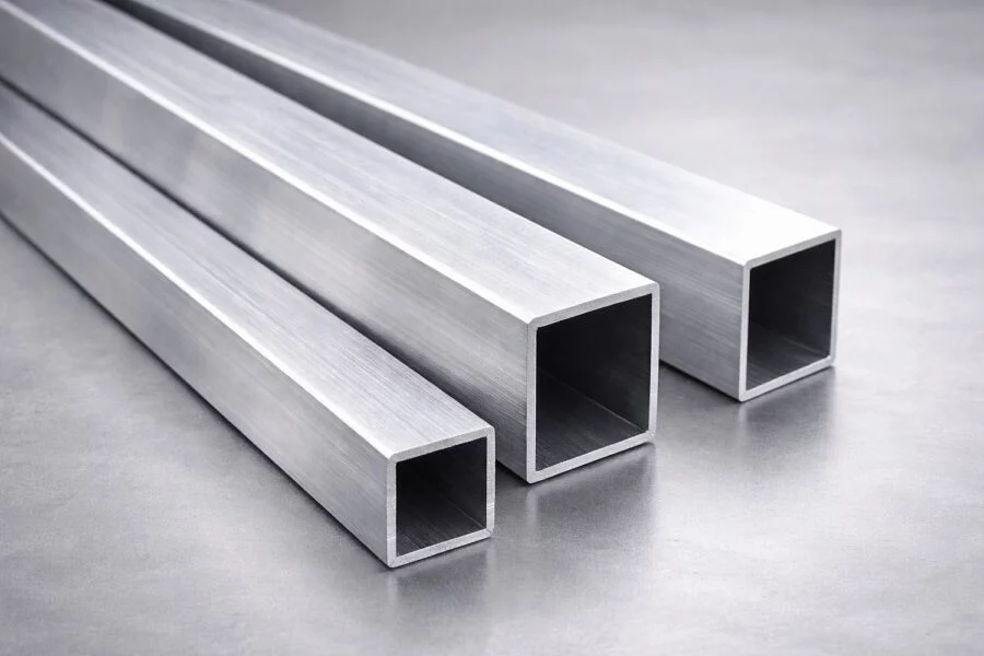 Aluminium Vierkantrohr 25x25x2mm