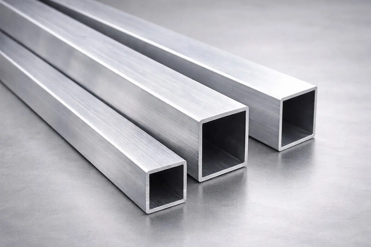 Aluminium Vierkantrohr 20x20x2mm