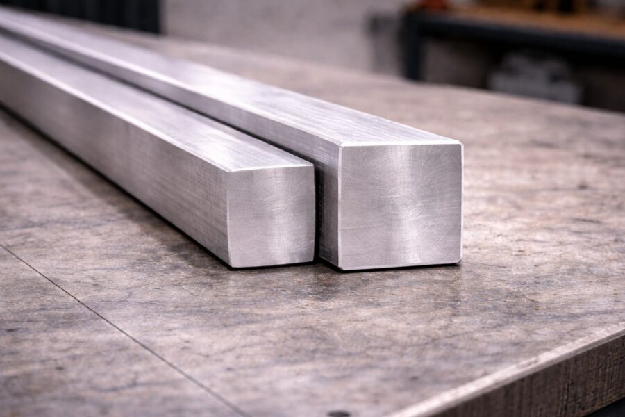 Aluminium Quadratstange 20x20mm