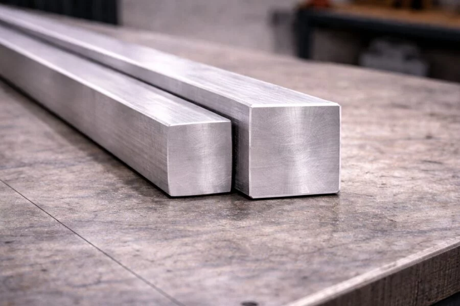 Aluminium Quadratstange 20x20mm