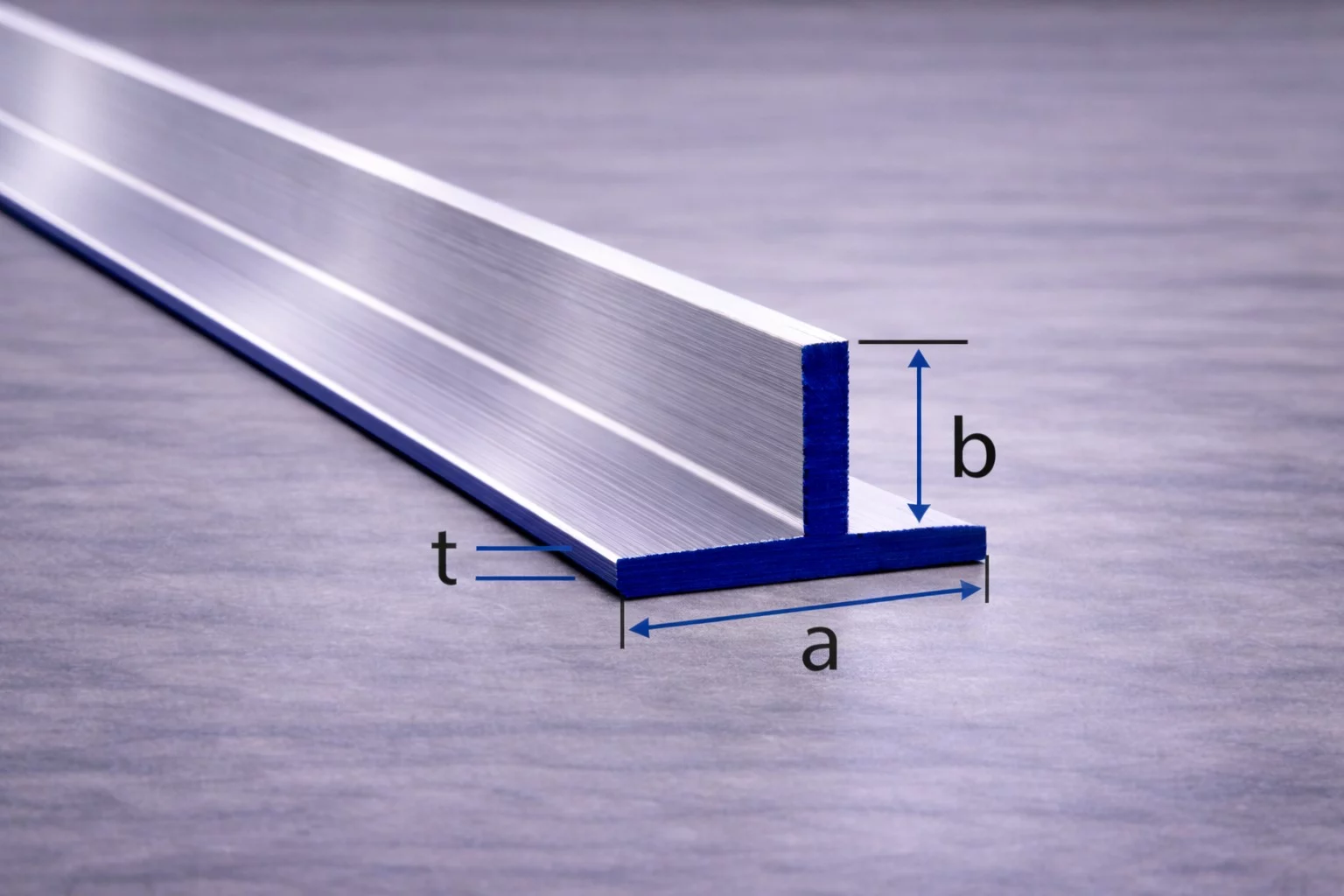 Aluminium T-Profil 30x30x3mm – Bild 2