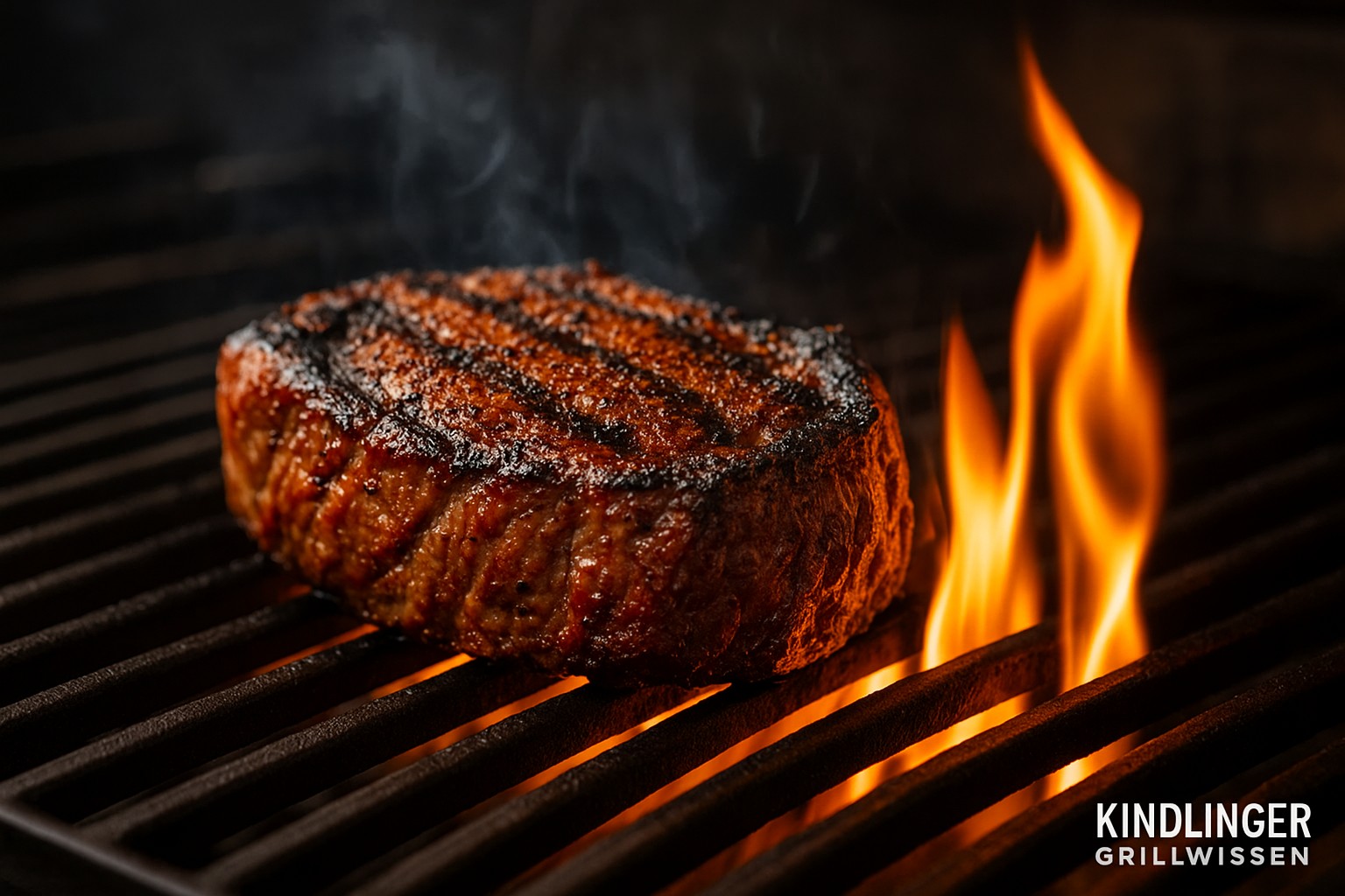 Saftiges Ribeye-Steak im Reverse-Sear-Verfahren, erst low & slow, dann heiß angegrillt – Kindlinger Grillwissen