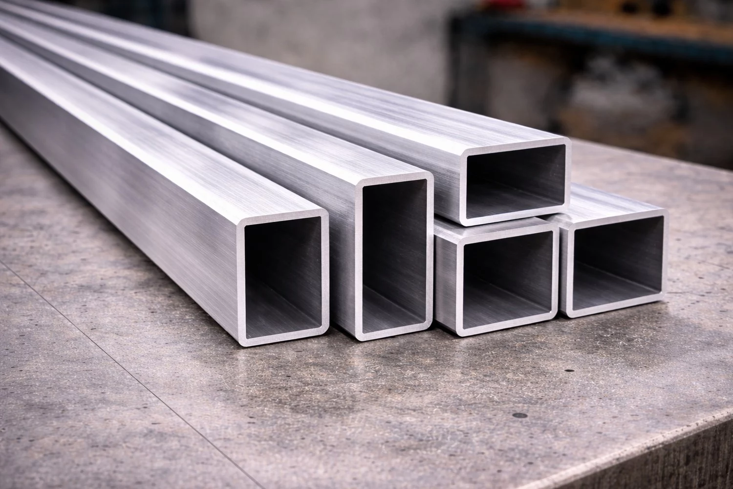 Aluminium Rechteckrohr 40x20x2,5mm