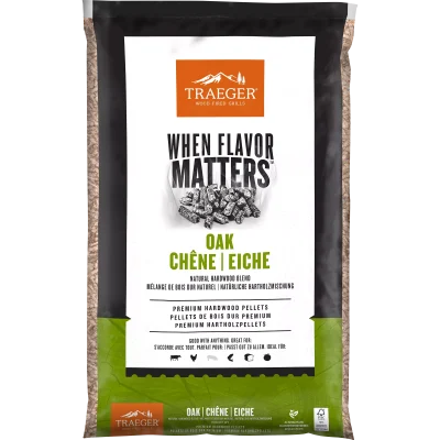Traeger FSC Oak Holzpellets – 9 kg