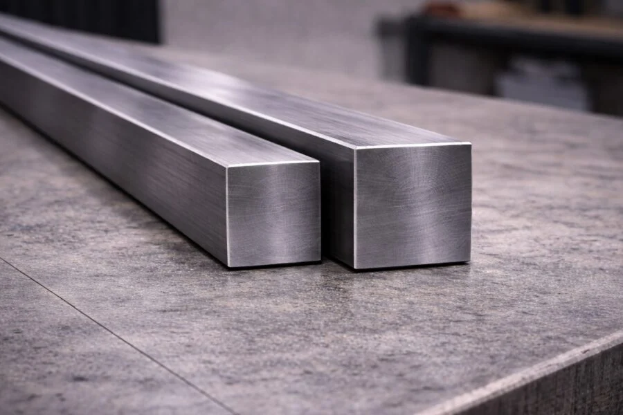 Edelstahl Quadratstange 10x10mm