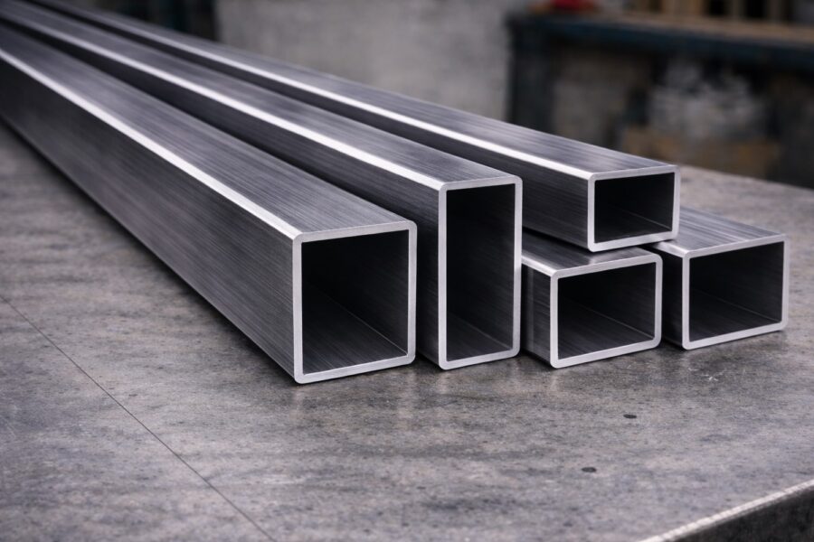 Edelstahl Rechteckrohr geschliffen 30x20x2mm