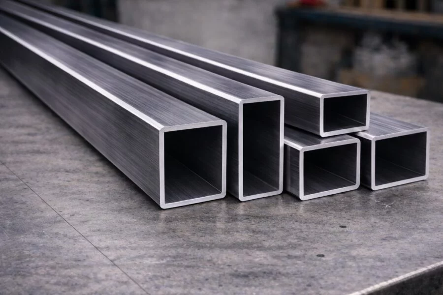 Edelstahl Rechteckrohr geschliffen 30x20x2mm