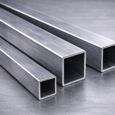 Edelstahl Vierkantrohr geschliffen 50x50x2mm