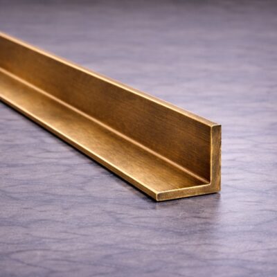 Messing Winkelprofil 50x50x3mm