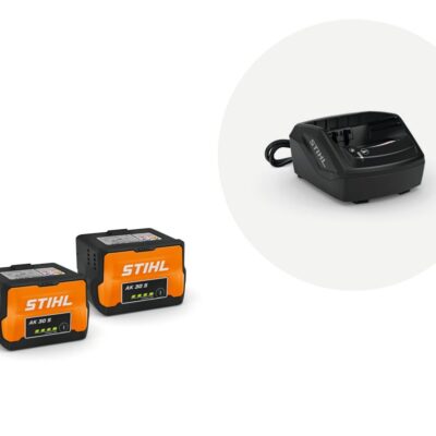 Stihl Starter Set mit 2 Akku AK 30S und Ladegerät AL101