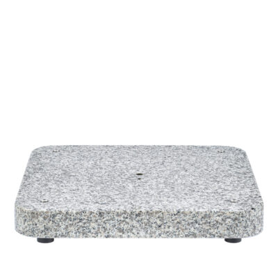 Glatz Granitsockel Z 40kg 50x50x8cm Naturstein matt (Rollen optional)