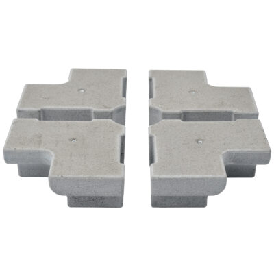Glatz Gewichte-Set zu Rollensockelrahmen M4 180 Kg