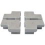 Glatz Gewichte-Set zu Rollensockelrahmen M4 180 Kg