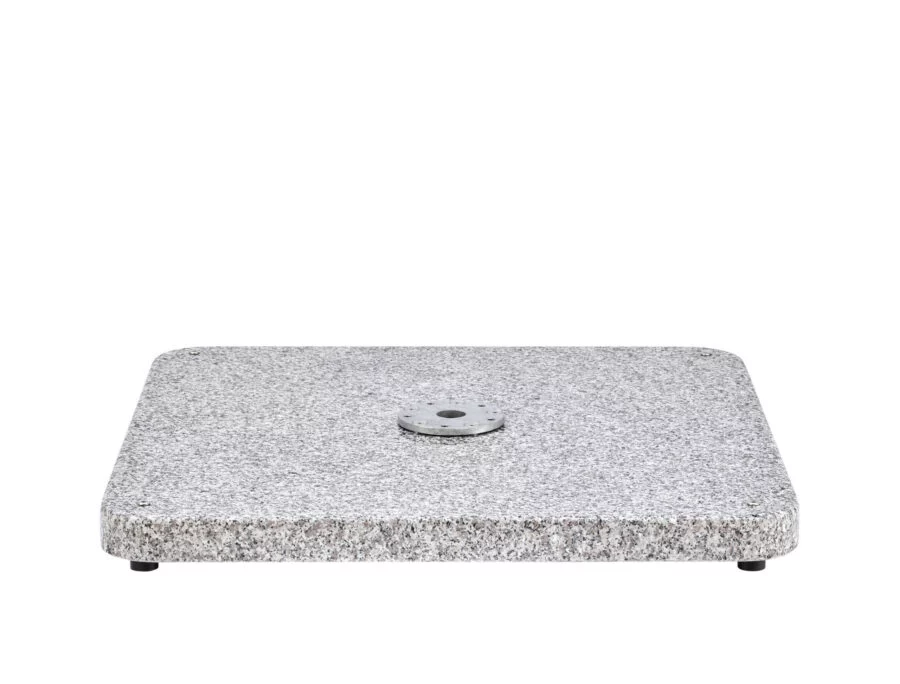 Glatz Granitsockel M4 120kg 87x87x9,5cm Naturstein matt (Rollen optional)