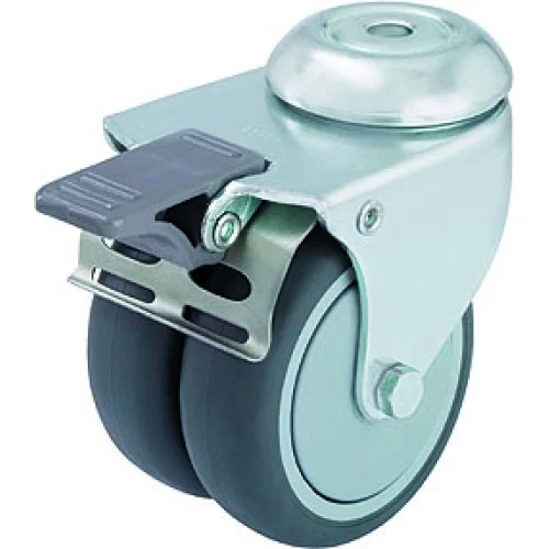 Glatz Rollen-Set 4 Stück zu Sockel M4 120 kg/180 kg Stahl verzinkt