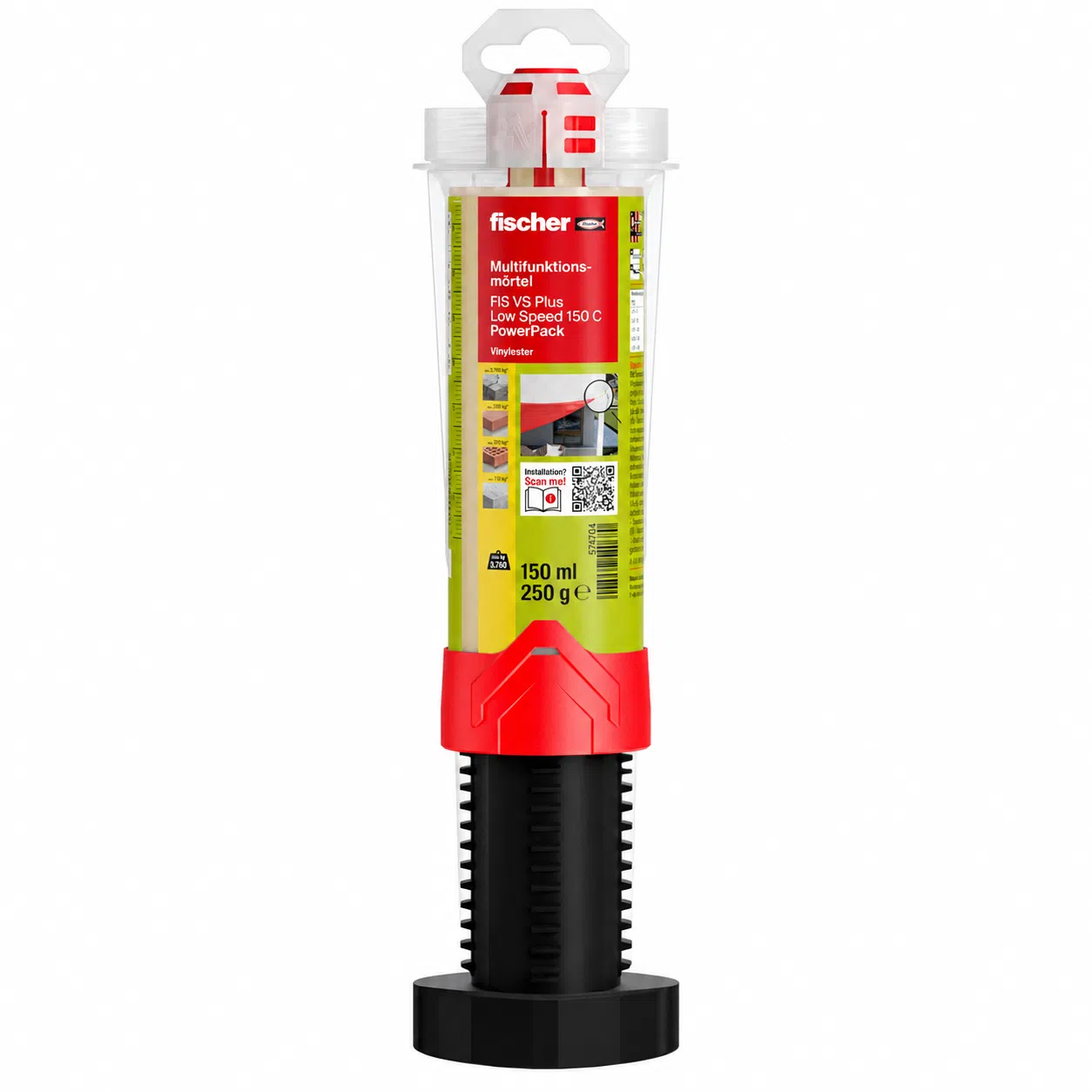 fischer Multifunktionsmörtel FIS VS Plus Low Speed 150 C PowerPack
