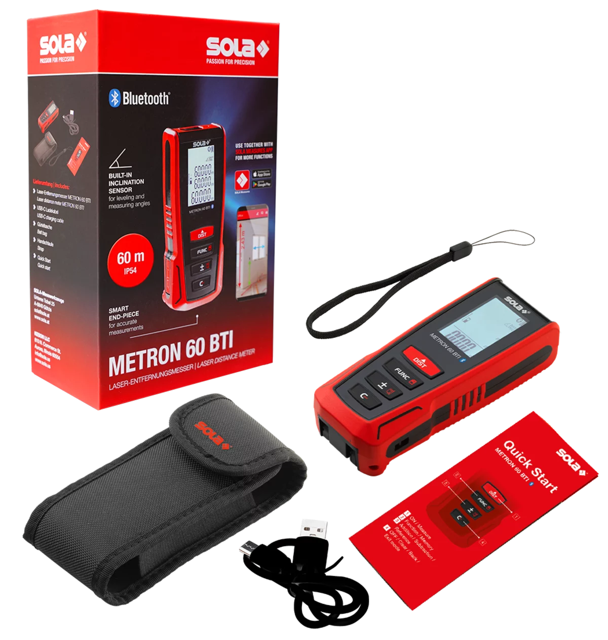 SOLA Laser-Entfernungsmesser METRON 60 BTI – Bild 7