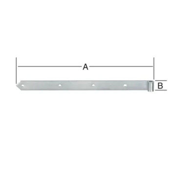 VORMANN Ladenband schwer 600 x 45 x 16 mm – Ansicht