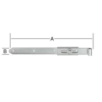 VORMANN Ladenband verstellbar gerade 500 x 40 x 13 mm – Ansicht