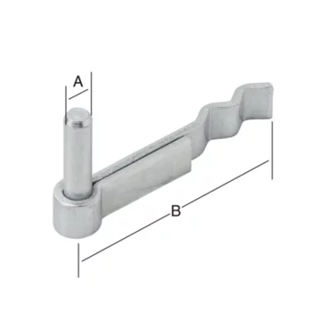 VORMANN Einmauerkloben 16 x 155 mm – Ansicht