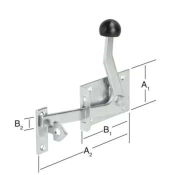 VORMANN Gartentorfalle Typ 2 60 x 82 mm – Ansicht