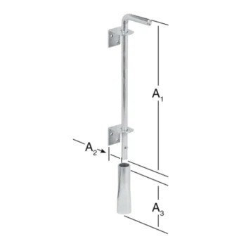 VORMANN Bodenschieber 400 x 65 x 150 mm – Ansicht