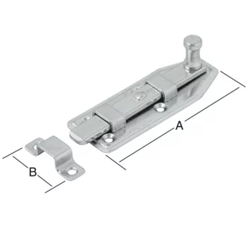 VORMANN Fensterriegel gerade 100 x 35 mm – Ansicht