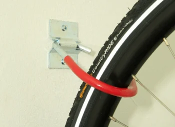 VORMANN Fahrradhaken schwenkbar 50 x 60 x 125 mm rot – Detail
