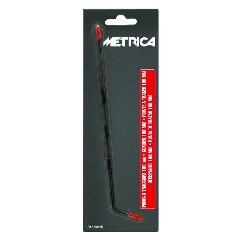 METRICA Reißnadel, 190 mm, gehärtet – Maßzeichnung