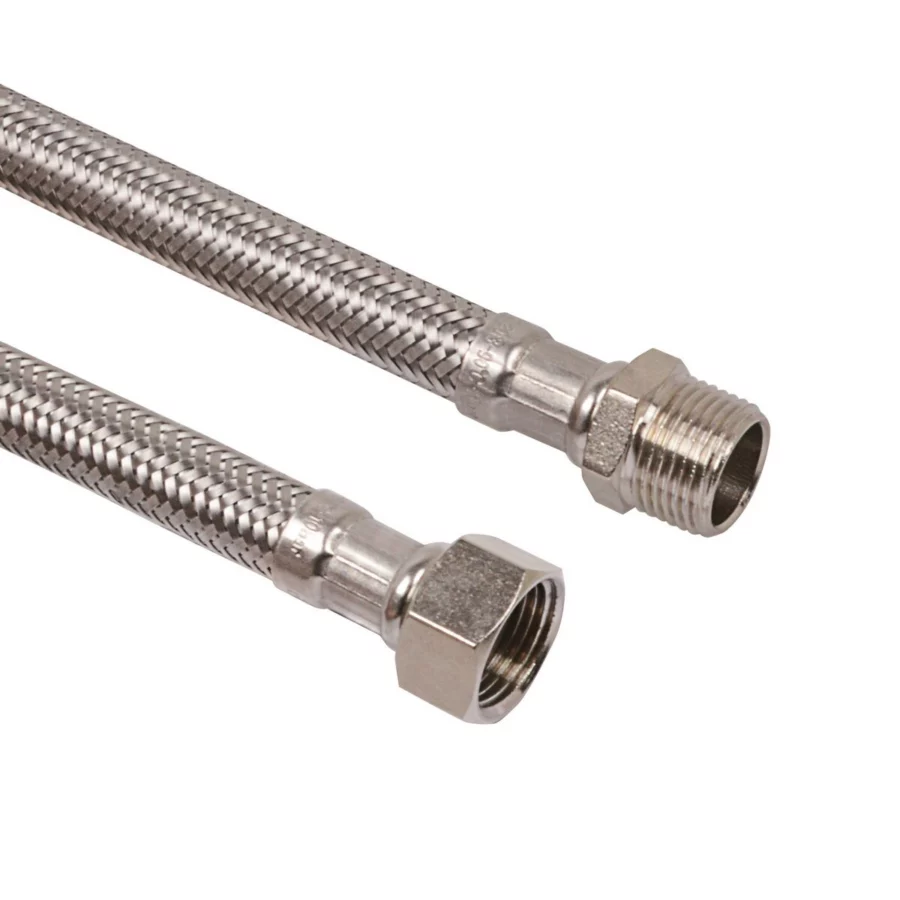 Kirchhoff Flexibler Anschlussschlauch, 3/8" IG x 300 mm x 3/8" AG – Ansicht