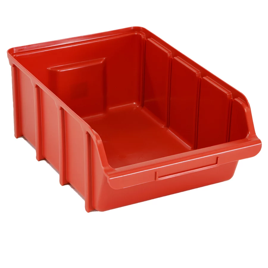 raaco Sichtlagerkasten Gr. 5, rot – Ansicht