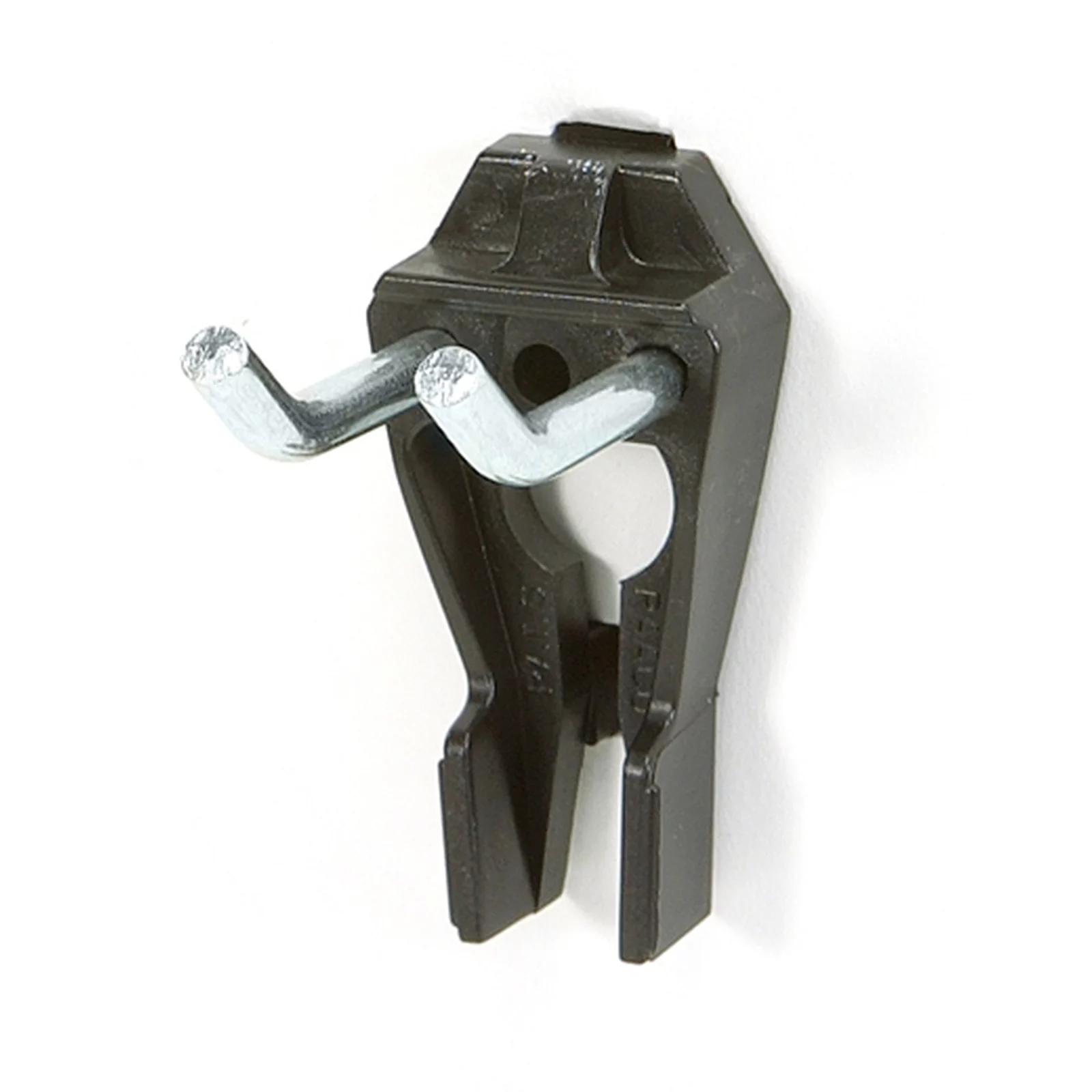 raaco SuperClip Clip 2-60 mm Doppelhaken (3 Stück) – Maßzeichnung