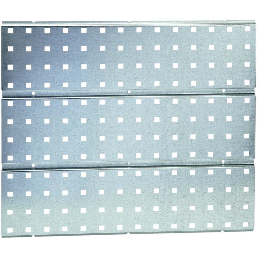 raaco Werkzeug-Wandpaneel (Lochwand) 520 × 440 mm, verzinkter Stahl – Ansicht