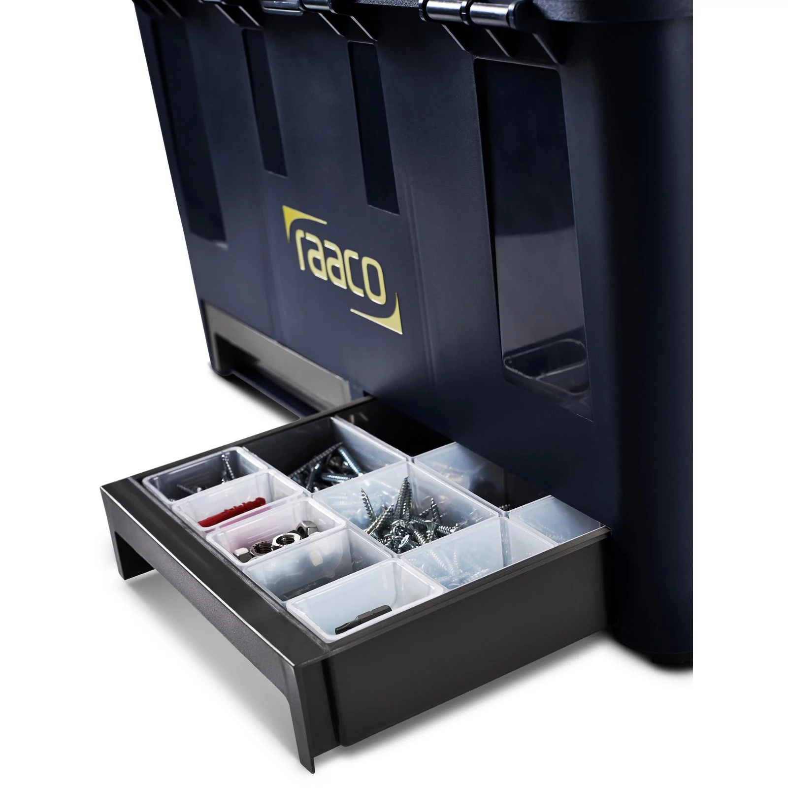 raaco Werkzeugkoffer Compact 27 – Maßzeichnung