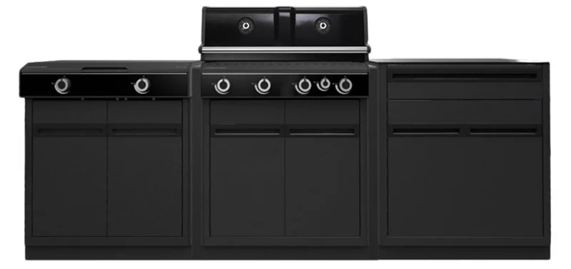 OUTDOORCHEF HEAT Outdoor Küche L 415/245 - mit Arbeitsplatte aus Granit – Bild 1