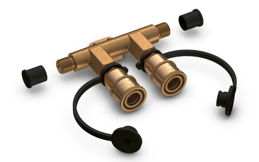 Miele EasySplit Gas – Doppelverteiler Gas
