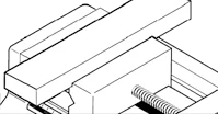 PROXXON Maschinenschraubstock PRIMUS 100 – Detailansicht