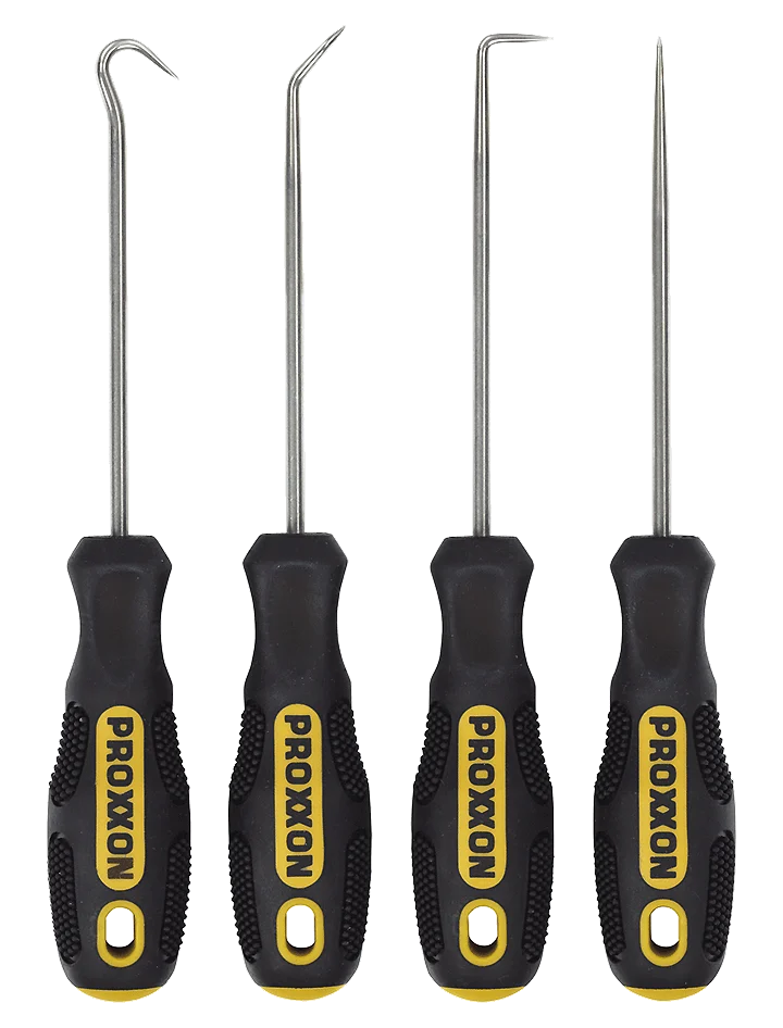 PROXXON MICRO-Spezial-Haken-Set, 4-teilig – Ansicht