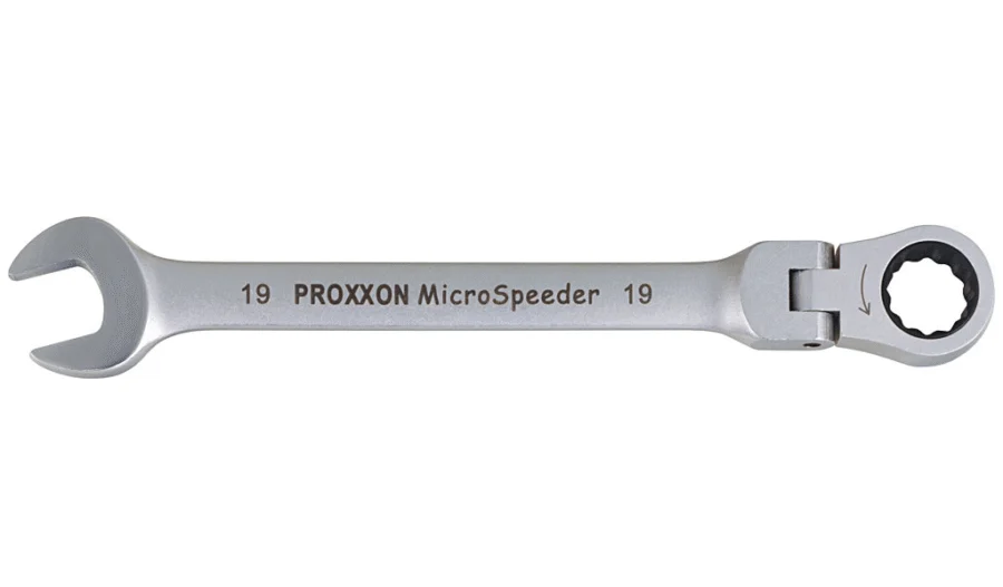 PROXXON MicroSpeeder Ratschenschlüssel mit Gelenk 16 mm – Ansicht