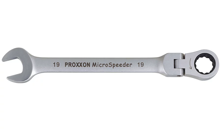 PROXXON MicroSpeeder Ratschenschlüssel mit Gelenk 17 mm – Ansicht
