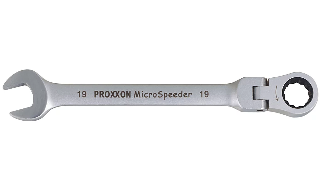PROXXON MicroSpeeder Ratschenschlüssel mit Gelenk 21 mm – Ansicht