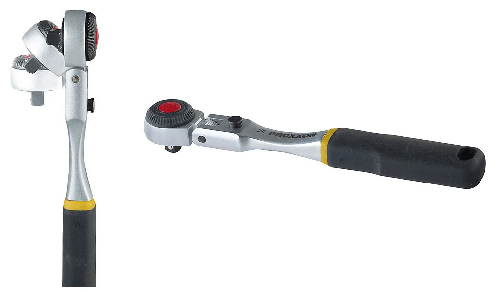 PROXXON Standard-Ratsche 1/4 Zoll mit flexiblem Kopf – Detailansicht