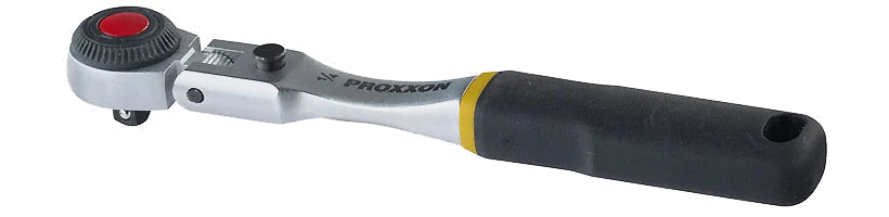 PROXXON Standard-Ratsche 1/4 Zoll mit flexiblem Kopf – Ansicht