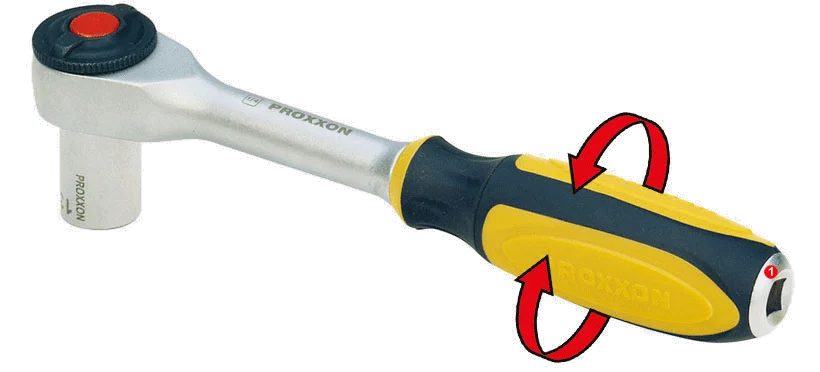 PROXXON ROTARY-Ratsche 1/4 Zoll – Ansicht