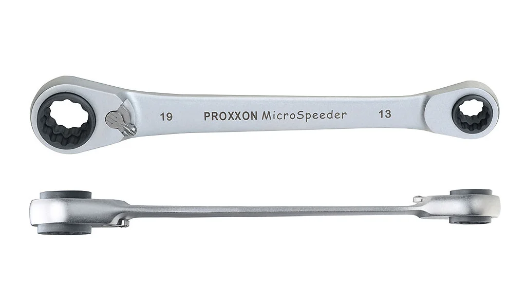 PROXXON MicroSpeeder 4-fach 10-13-17-19 mm – Detailansicht